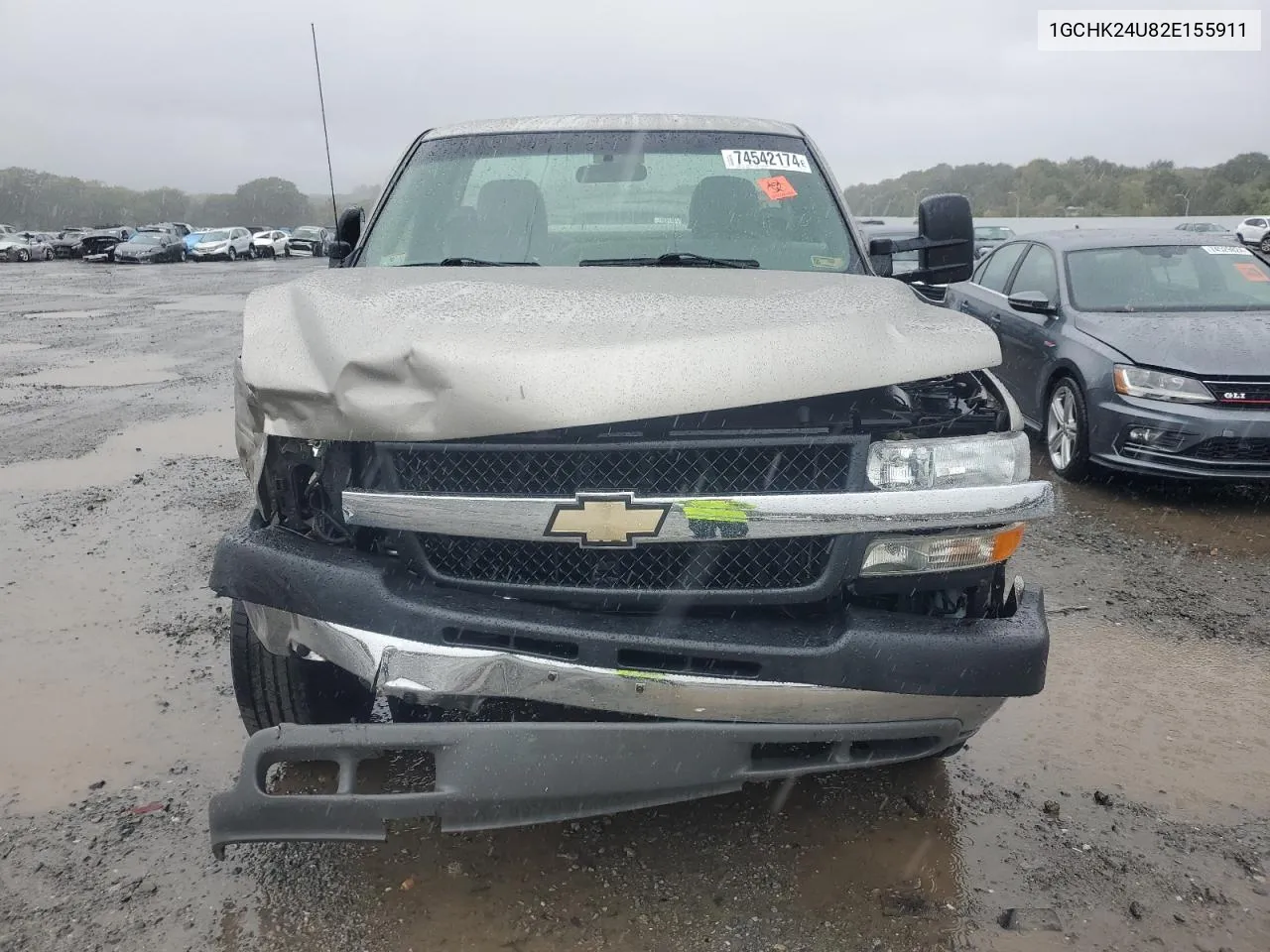 2002 Chevrolet Silverado K2500 Heavy Duty VIN: 1GCHK24U82E155911 Lot: 74542174