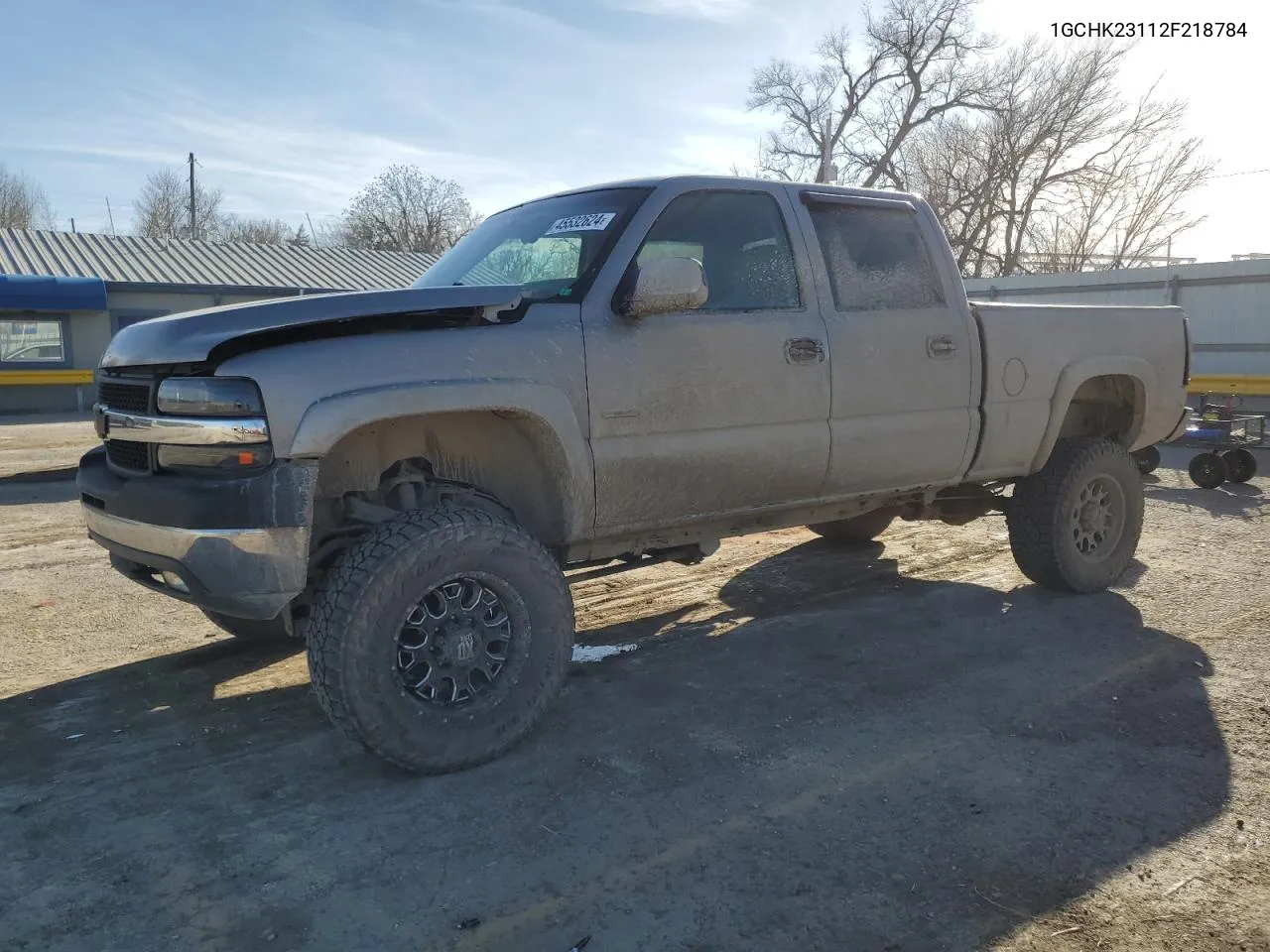 2002 Chevrolet Silverado K2500 Heavy Duty VIN: 1GCHK23112F218784 Lot: 74551274