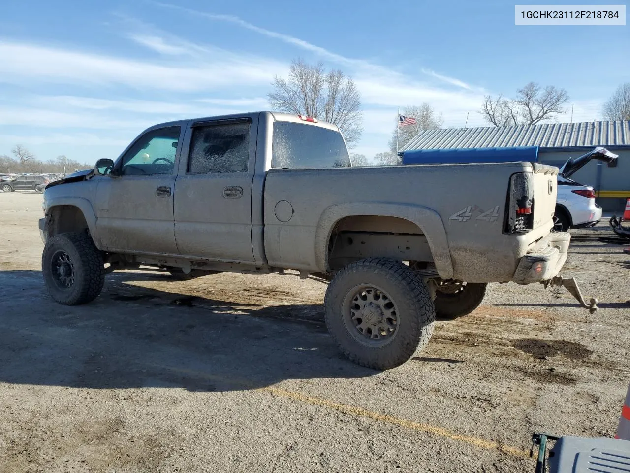 2002 Chevrolet Silverado K2500 Heavy Duty VIN: 1GCHK23112F218784 Lot: 74551274