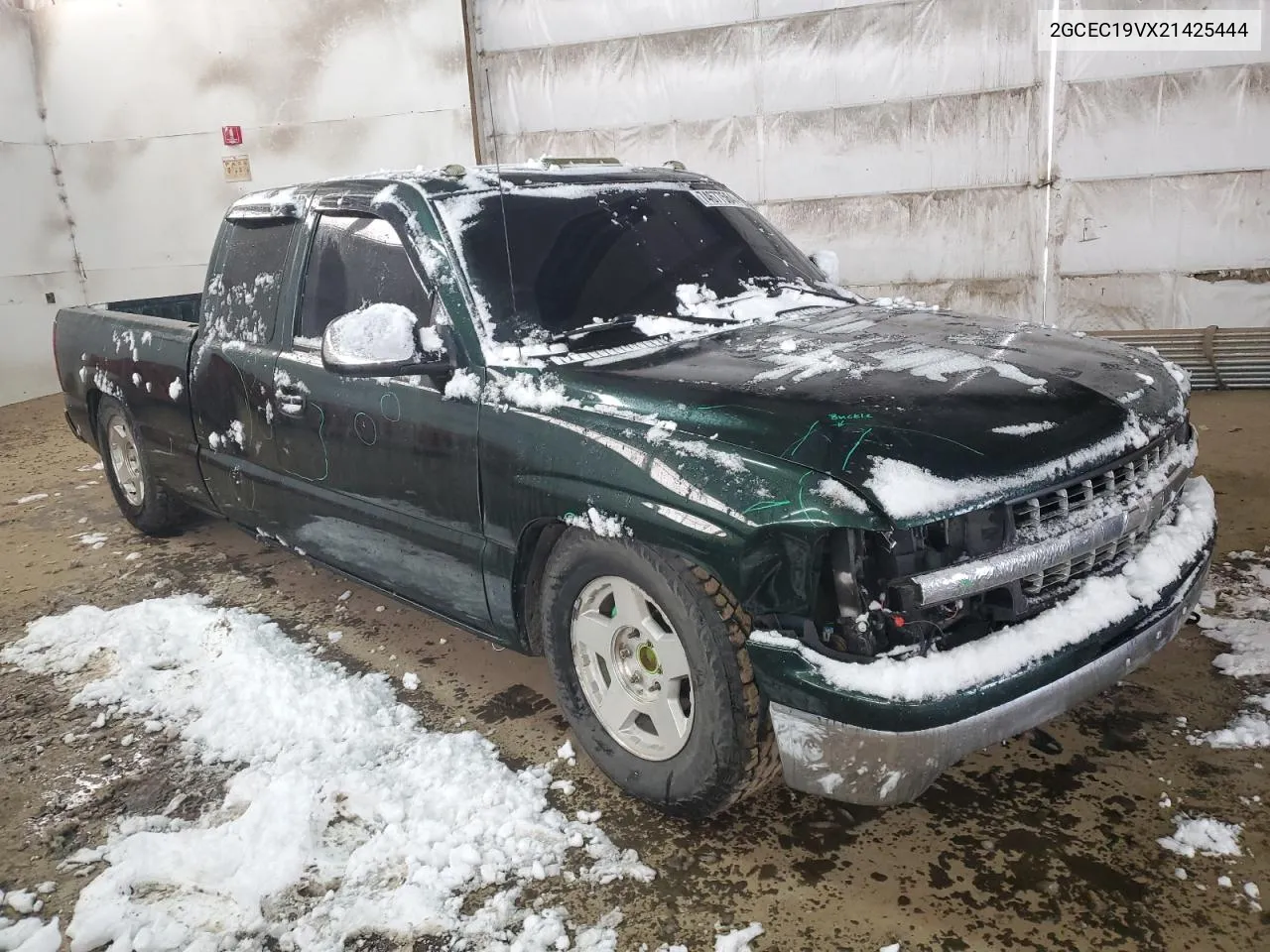 2002 Chevrolet Silverado C1500 VIN: 2GCEC19VX21425444 Lot: 74677564