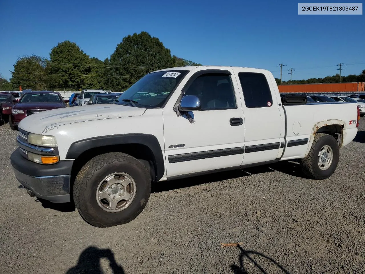 2002 Chevrolet Silverado K1500 VIN: 2GCEK19T821303487 Lot: 76141214