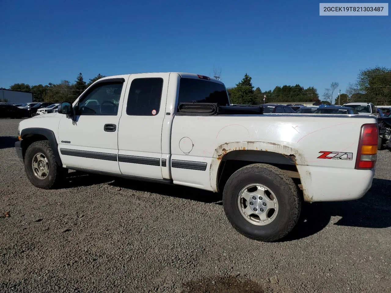 2002 Chevrolet Silverado K1500 VIN: 2GCEK19T821303487 Lot: 76141214