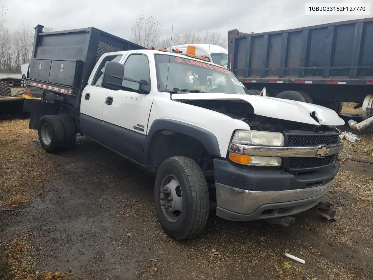 2002 Chevrolet Silverado C3500 VIN: 1GBJC33152F127770 Lot: 76296914