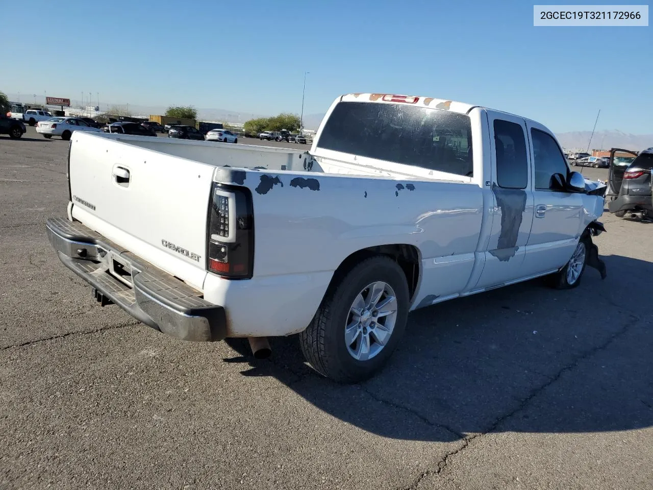 2002 Chevrolet Silverado C1500 VIN: 2GCEC19T321172966 Lot: 76551144