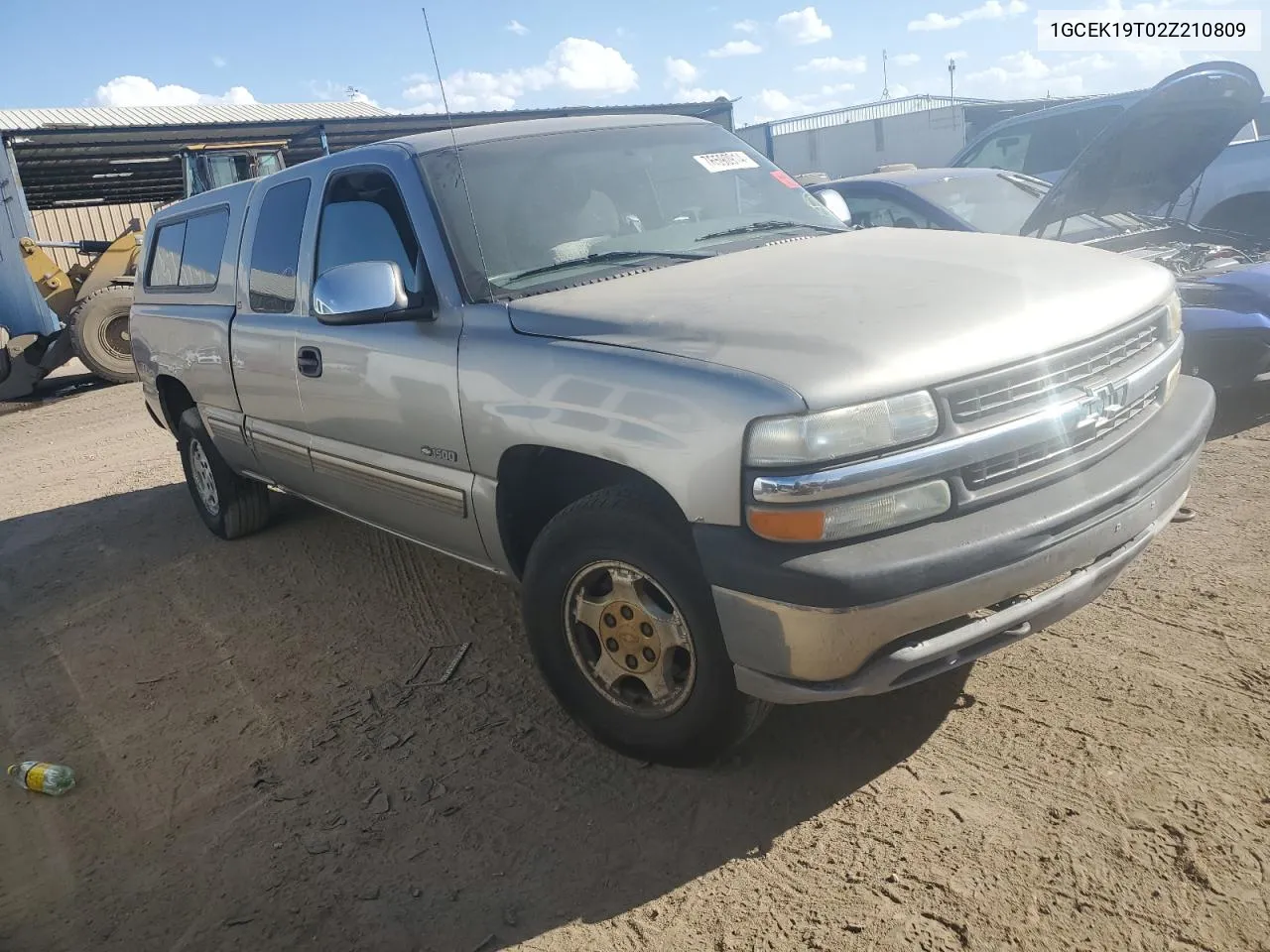 2002 Chevrolet Silverado K1500 VIN: 1GCEK19T02Z210809 Lot: 76590914