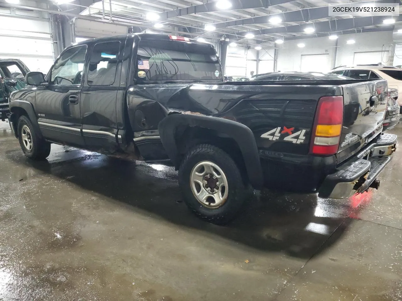 2002 Chevrolet Silverado K1500 VIN: 2GCEK19V521238924 Lot: 76926984