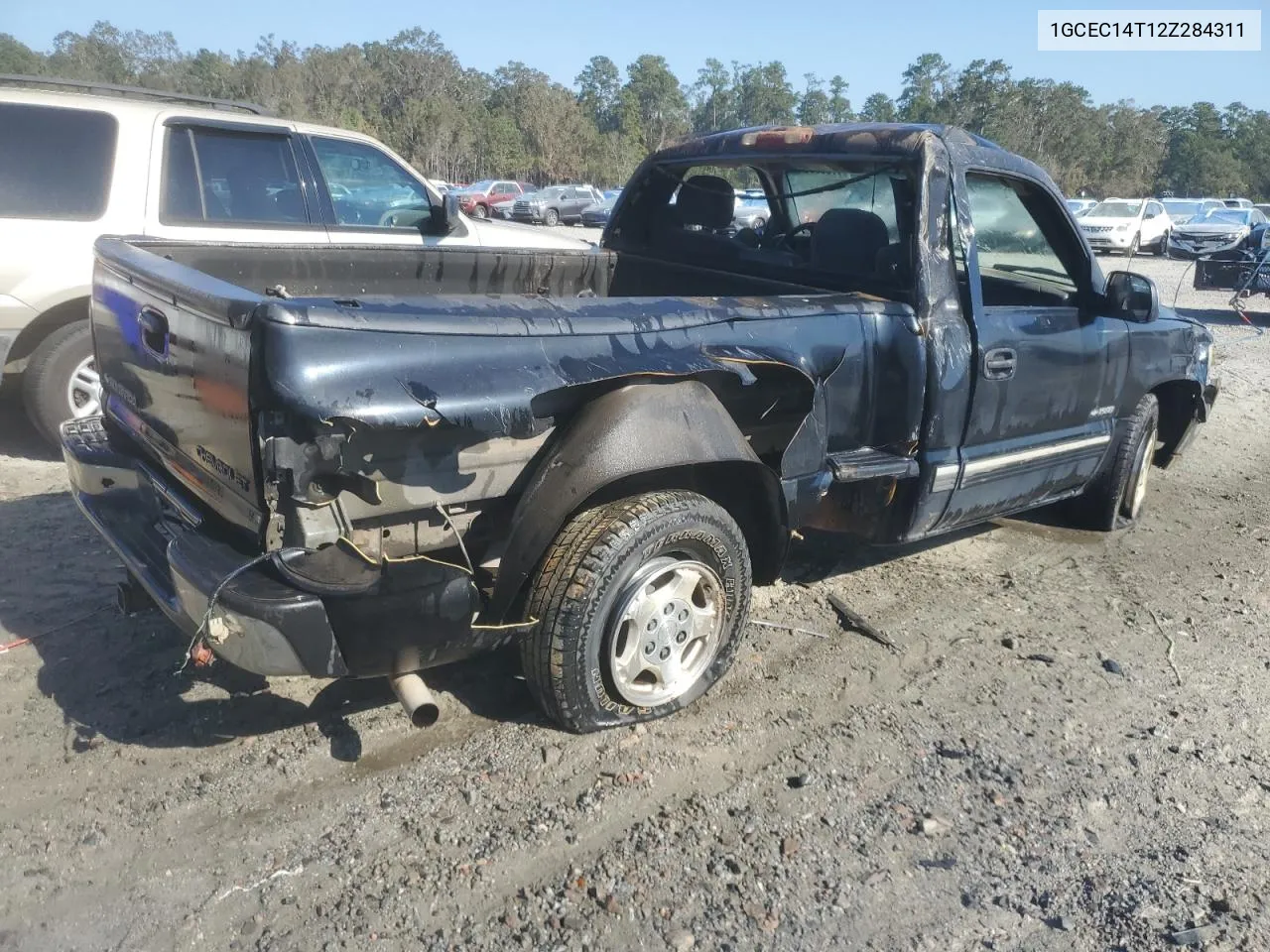 2002 Chevrolet Silverado C1500 VIN: 1GCEC14T12Z284311 Lot: 77383804