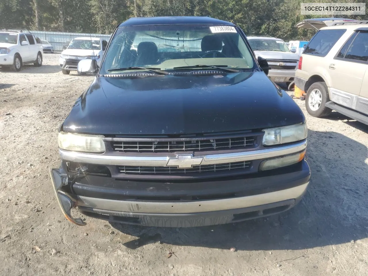 2002 Chevrolet Silverado C1500 VIN: 1GCEC14T12Z284311 Lot: 77383804