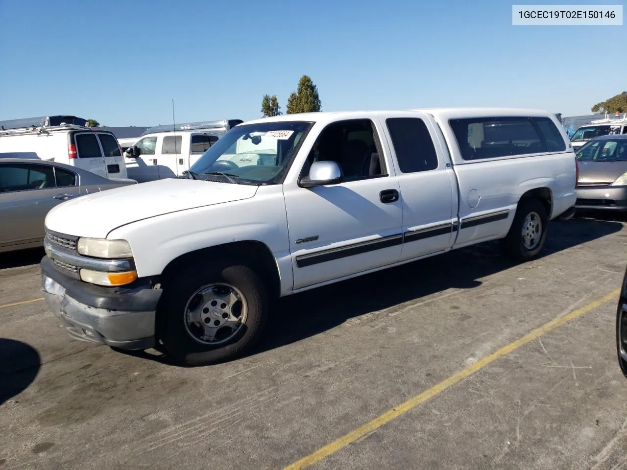 2002 Chevrolet Silverado C1500 VIN: 1GCEC19T02E150146 Lot: 77425664