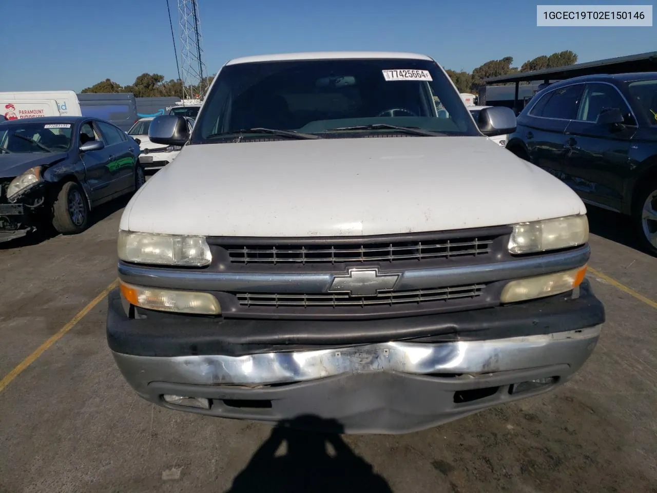 2002 Chevrolet Silverado C1500 VIN: 1GCEC19T02E150146 Lot: 77425664