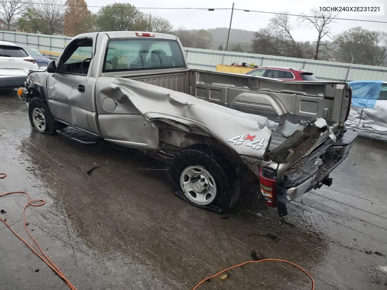 2002 Chevrolet Silverado K2500 Heavy Duty VIN: 1GCHK24GX2E231221 Lot: 77471974