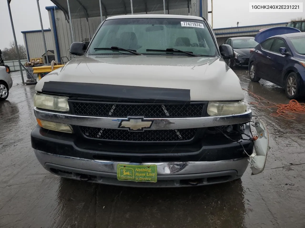 2002 Chevrolet Silverado K2500 Heavy Duty VIN: 1GCHK24GX2E231221 Lot: 77471974