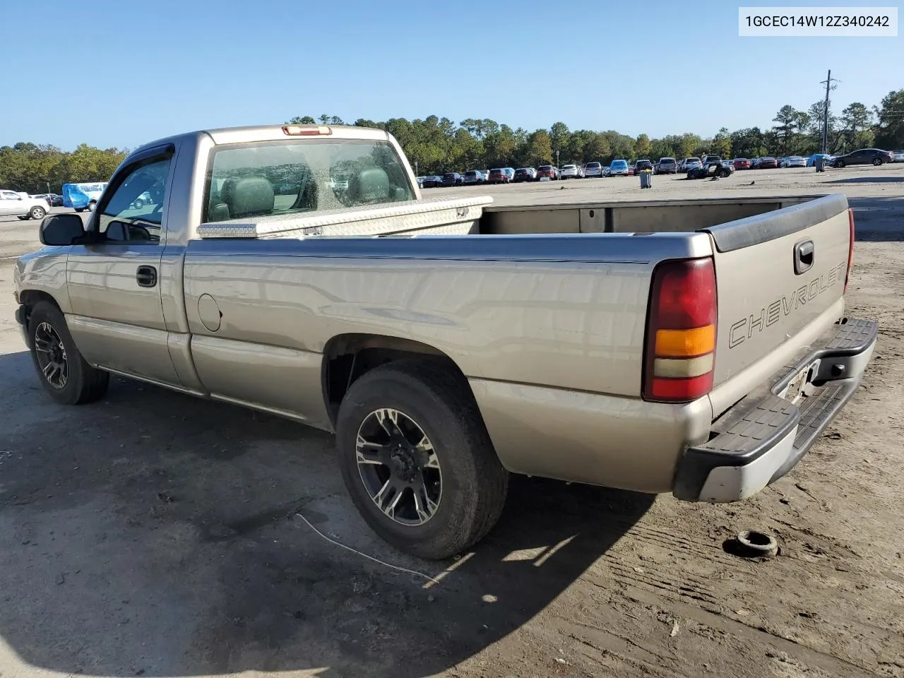 2002 Chevrolet Silverado C1500 VIN: 1GCEC14W12Z340242 Lot: 77856764