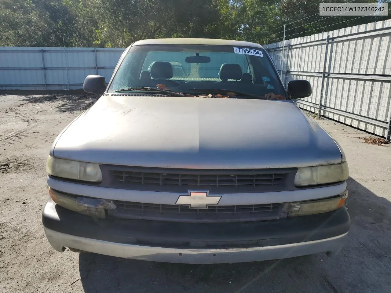 2002 Chevrolet Silverado C1500 VIN: 1GCEC14W12Z340242 Lot: 77856764