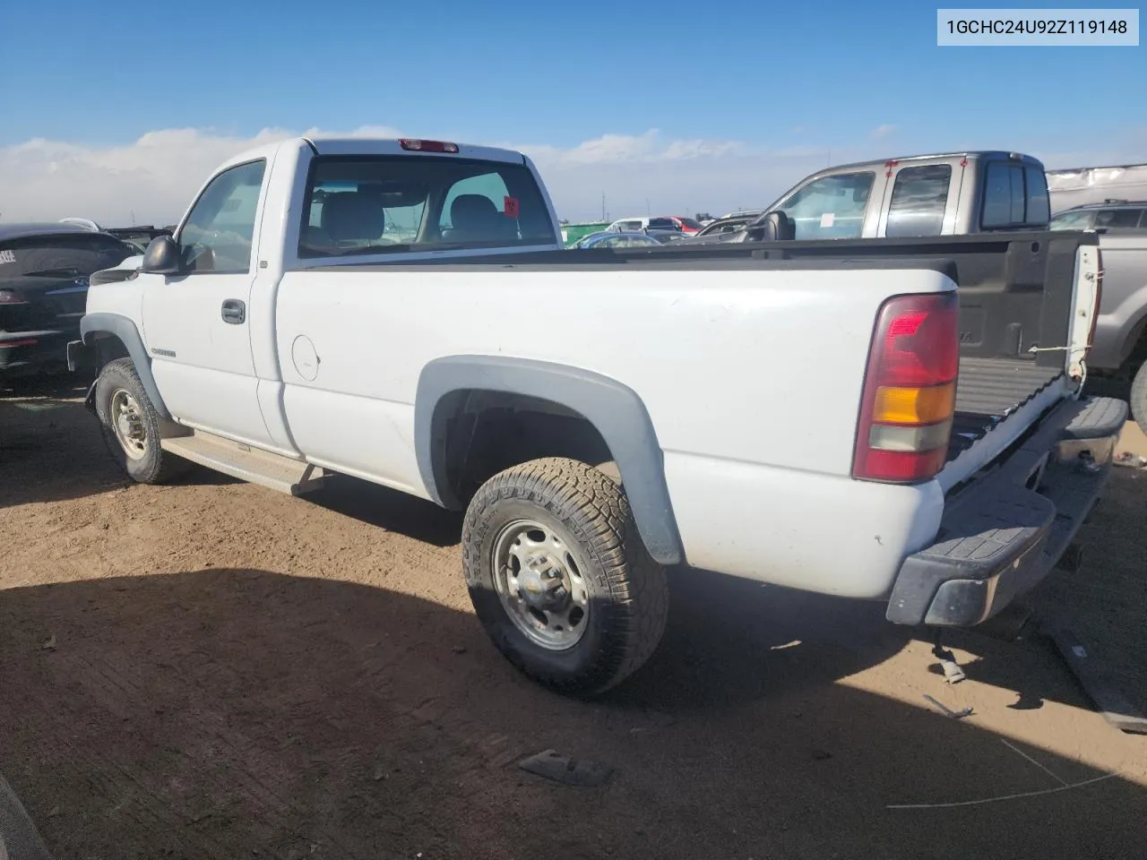 1GCHC24U92Z119148 2002 Chevrolet Silverado C2500 Heavy Duty