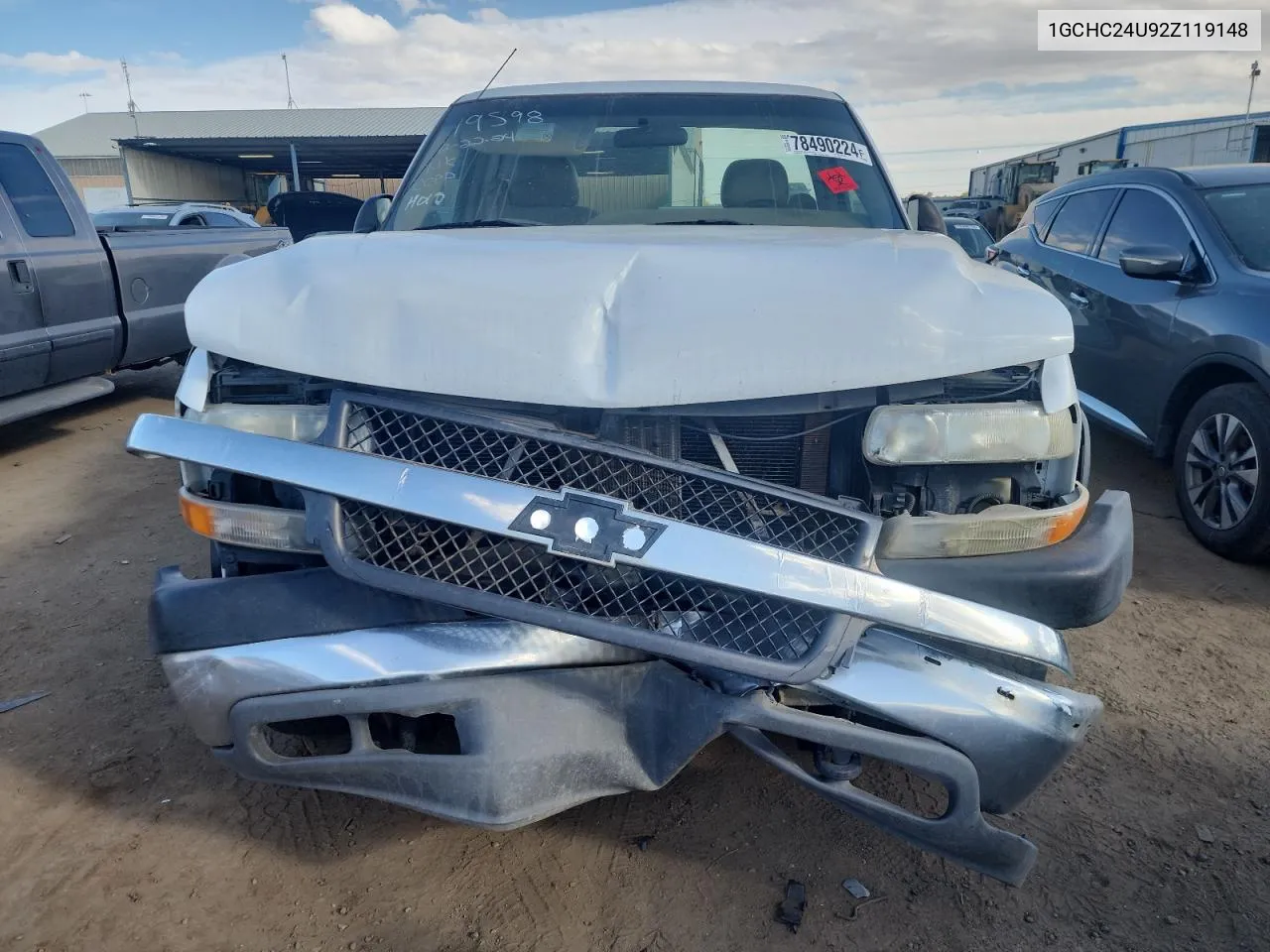 1GCHC24U92Z119148 2002 Chevrolet Silverado C2500 Heavy Duty