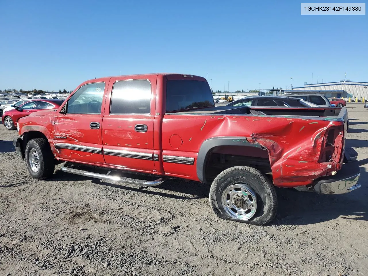 2002 Chevrolet Silverado K2500 Heavy Duty VIN: 1GCHK23142F149380 Lot: 78501484