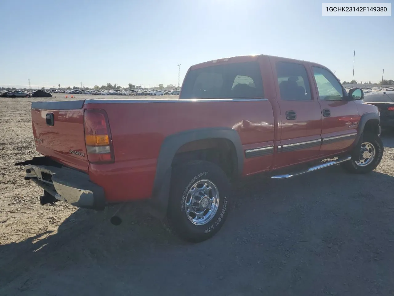 2002 Chevrolet Silverado K2500 Heavy Duty VIN: 1GCHK23142F149380 Lot: 78501484