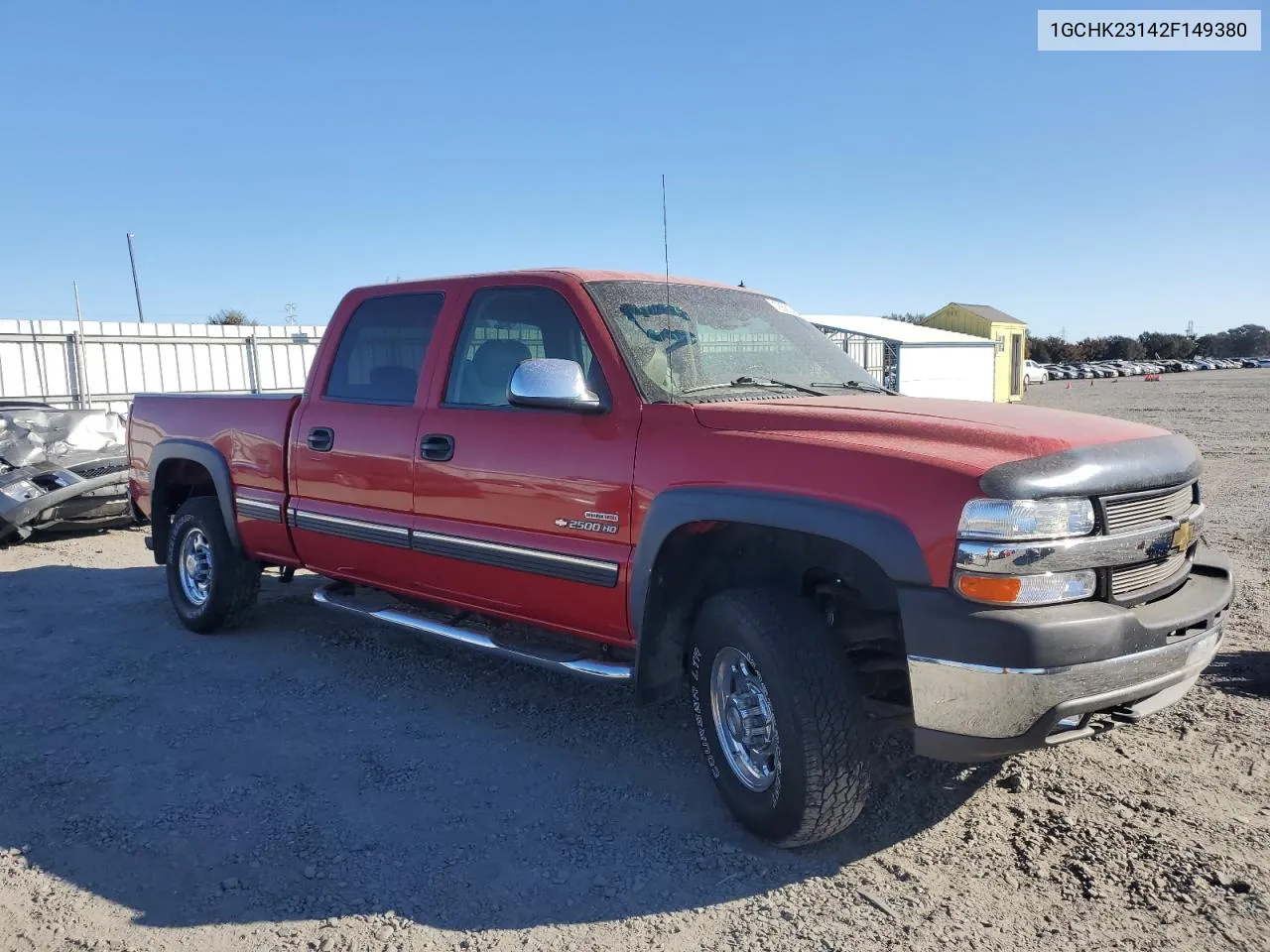 2002 Chevrolet Silverado K2500 Heavy Duty VIN: 1GCHK23142F149380 Lot: 78501484