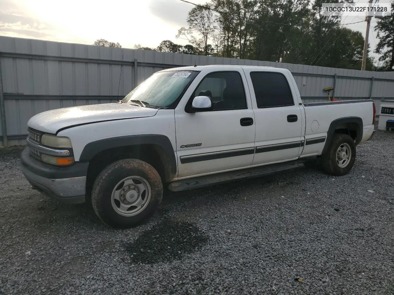 2002 Chevrolet Silverado C1500 Heavy Duty VIN: 1GCGC13U22F171228 Lot: 78829784