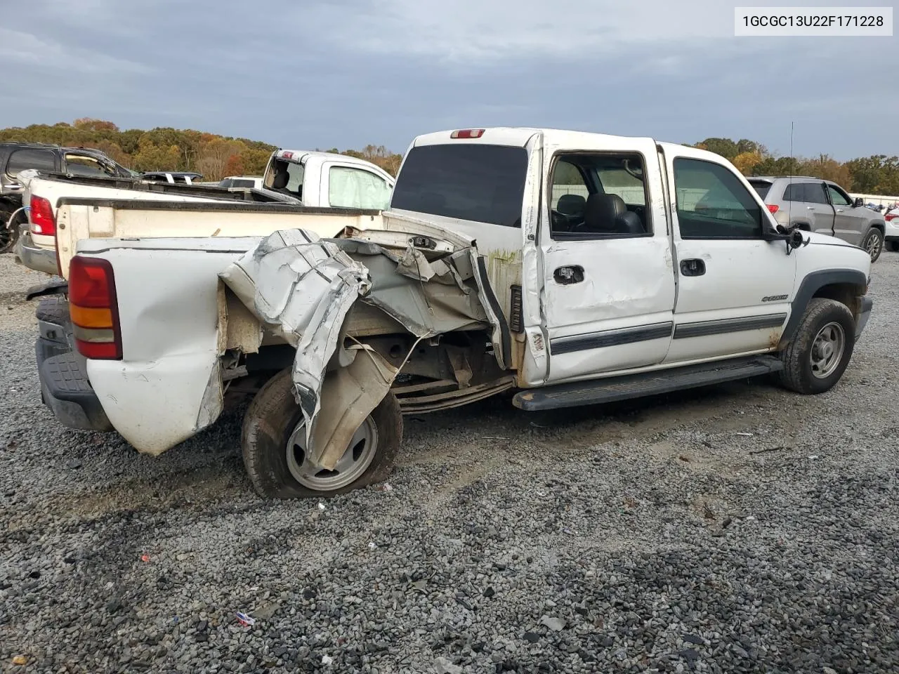 2002 Chevrolet Silverado C1500 Heavy Duty VIN: 1GCGC13U22F171228 Lot: 78829784