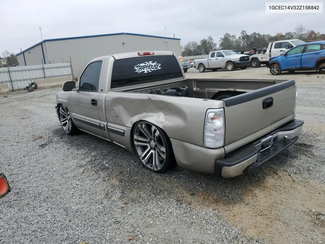 2002 Chevrolet Silverado C1500 VIN: 1GCEC14V32Z158842 Lot: 78848604