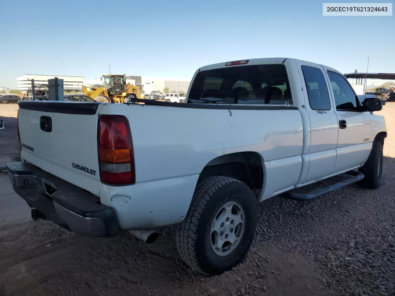 2002 Chevrolet Silverado C1500 VIN: 2GCEC19T621324643 Lot: 78933514