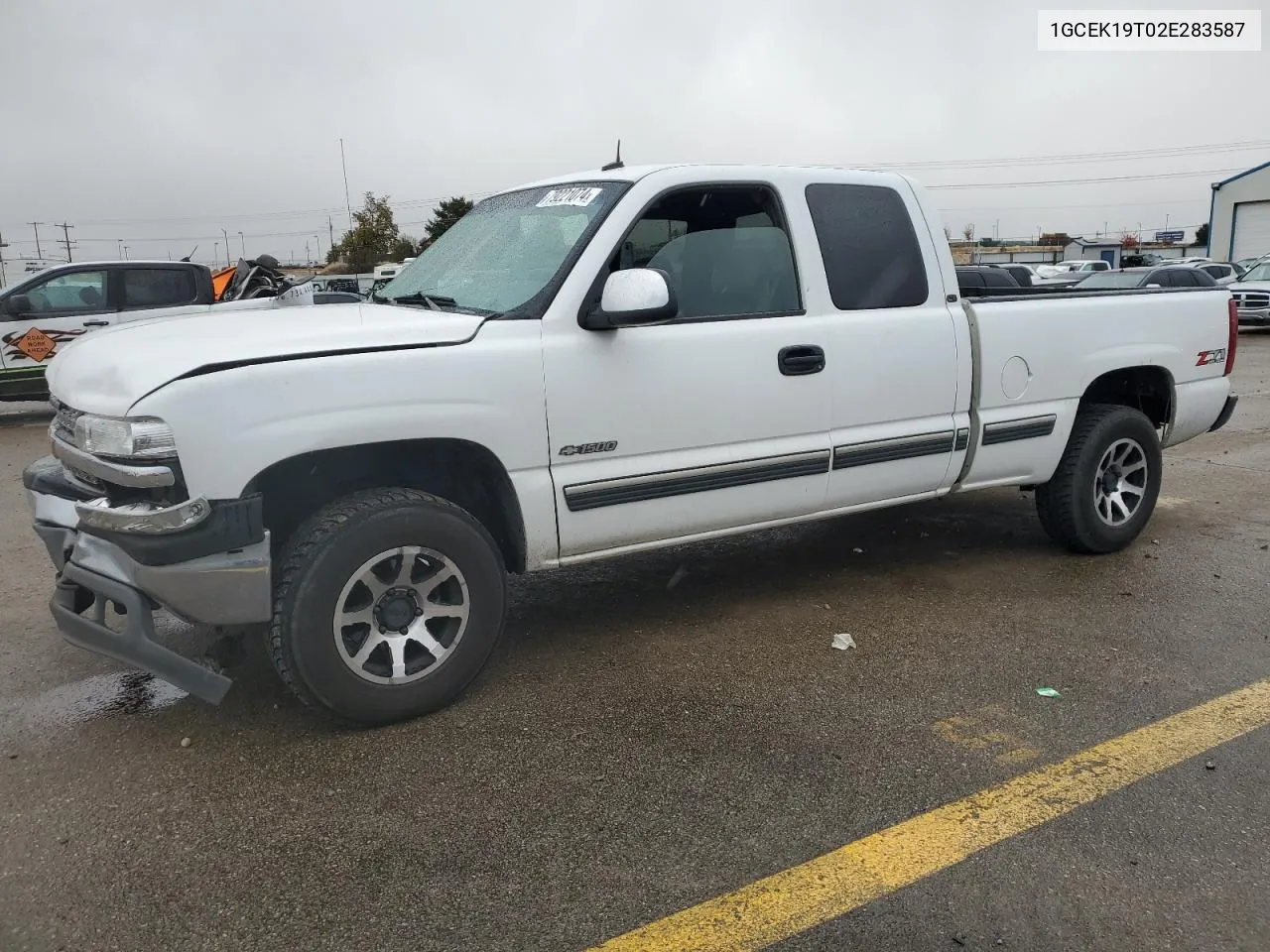 2002 Chevrolet Silverado K1500 VIN: 1GCEK19T02E283587 Lot: 79221074