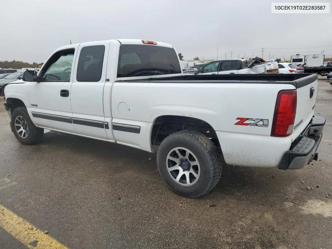 2002 Chevrolet Silverado K1500 VIN: 1GCEK19T02E283587 Lot: 79221074