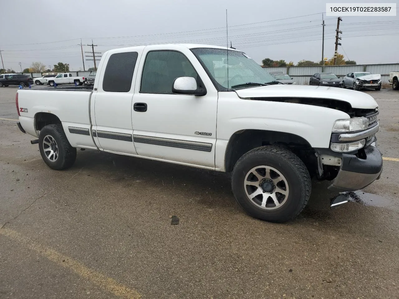 2002 Chevrolet Silverado K1500 VIN: 1GCEK19T02E283587 Lot: 79221074