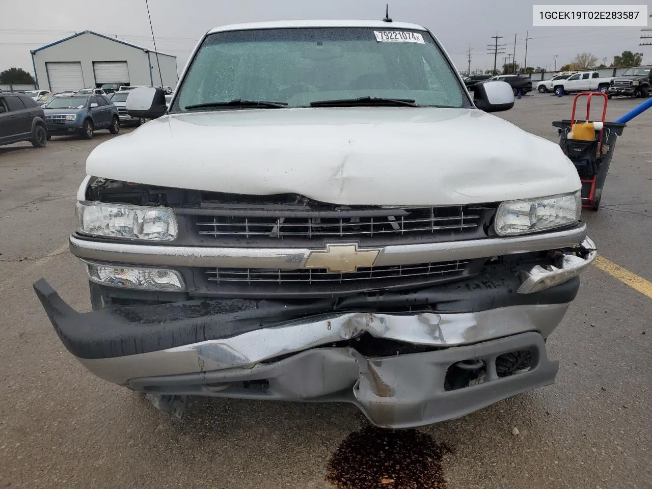 2002 Chevrolet Silverado K1500 VIN: 1GCEK19T02E283587 Lot: 79221074