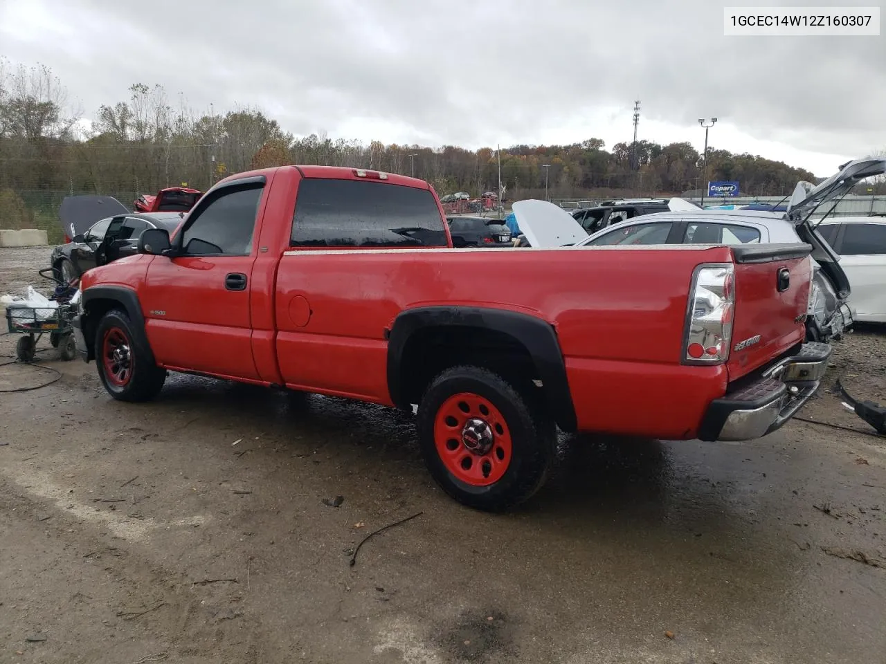 2002 Chevrolet Silverado C1500 VIN: 1GCEC14W12Z160307 Lot: 79474894