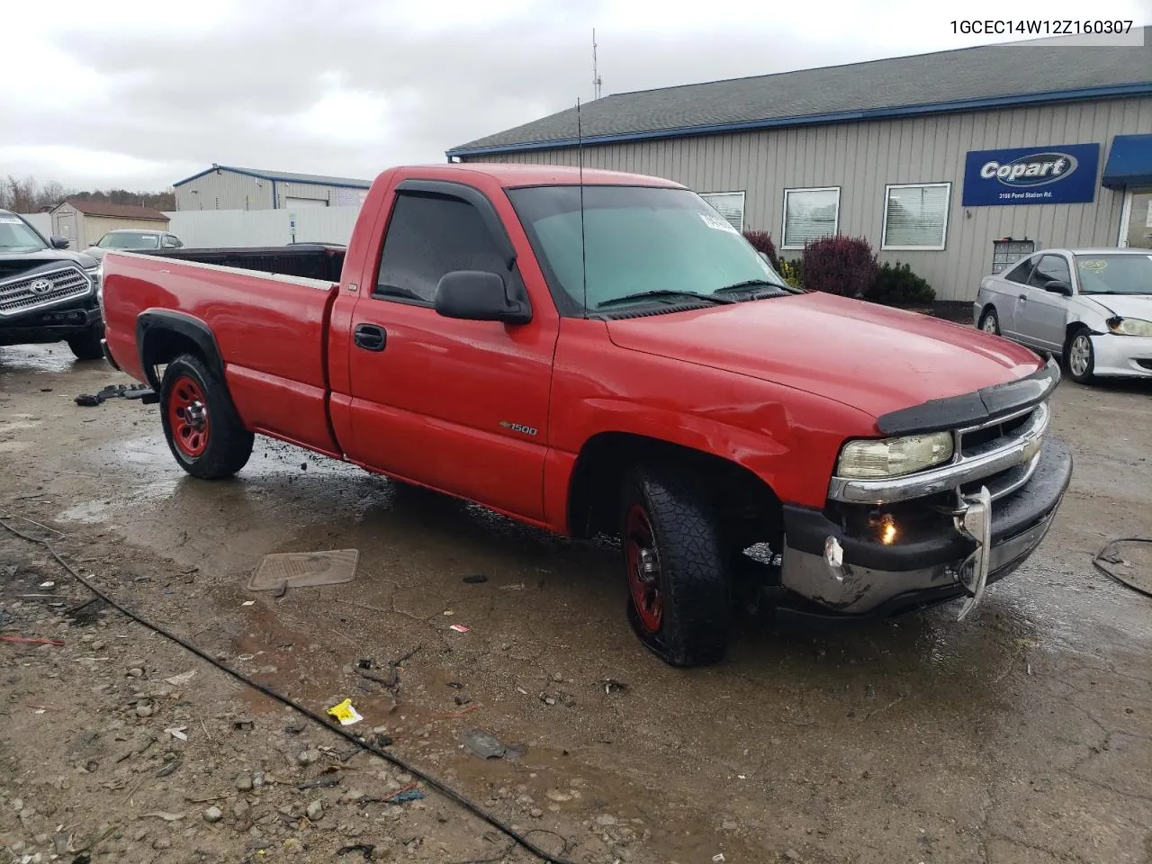 2002 Chevrolet Silverado C1500 VIN: 1GCEC14W12Z160307 Lot: 79474894