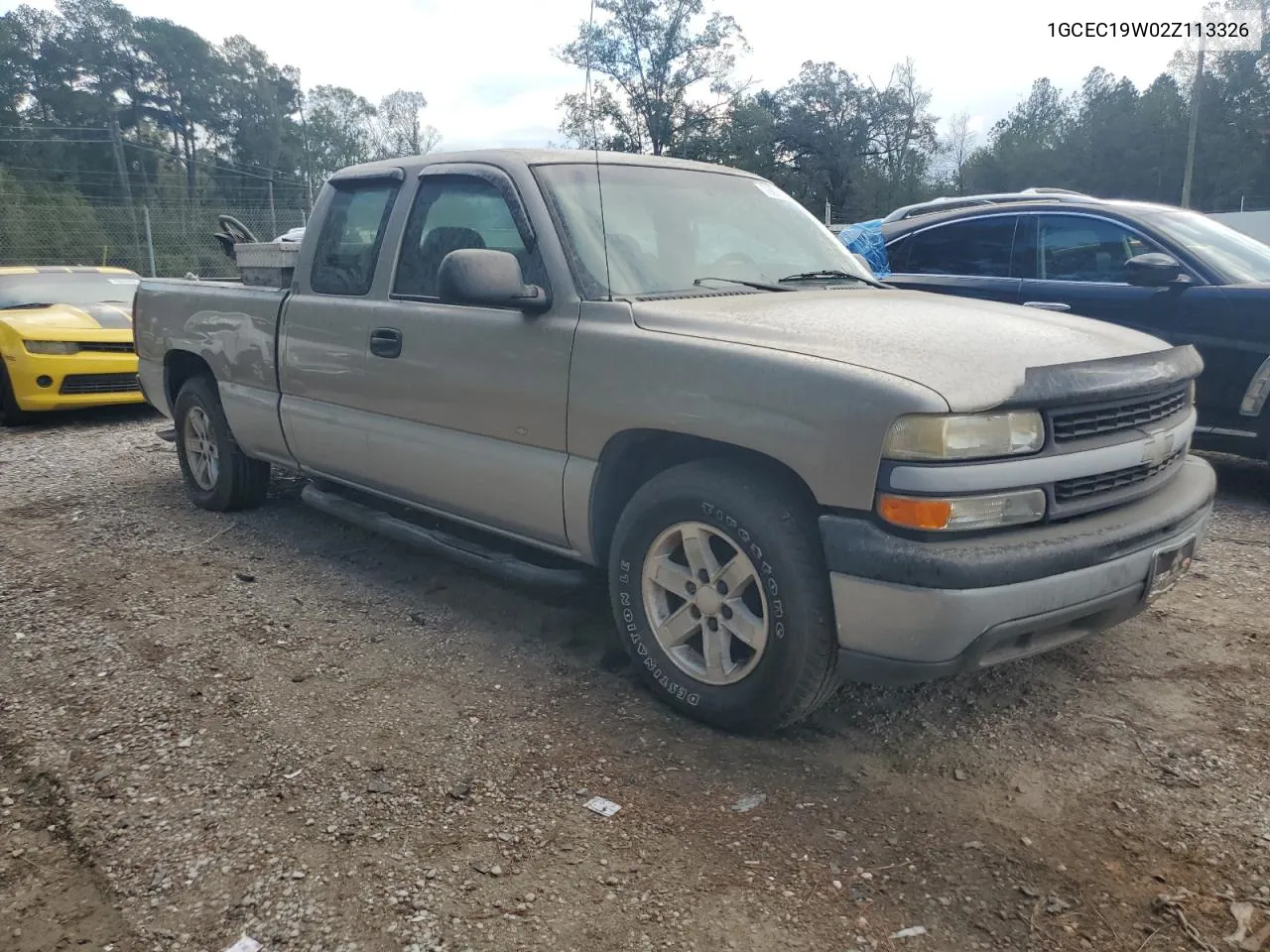 2002 Chevrolet Silverado C1500 VIN: 1GCEC19W02Z113326 Lot: 79675854