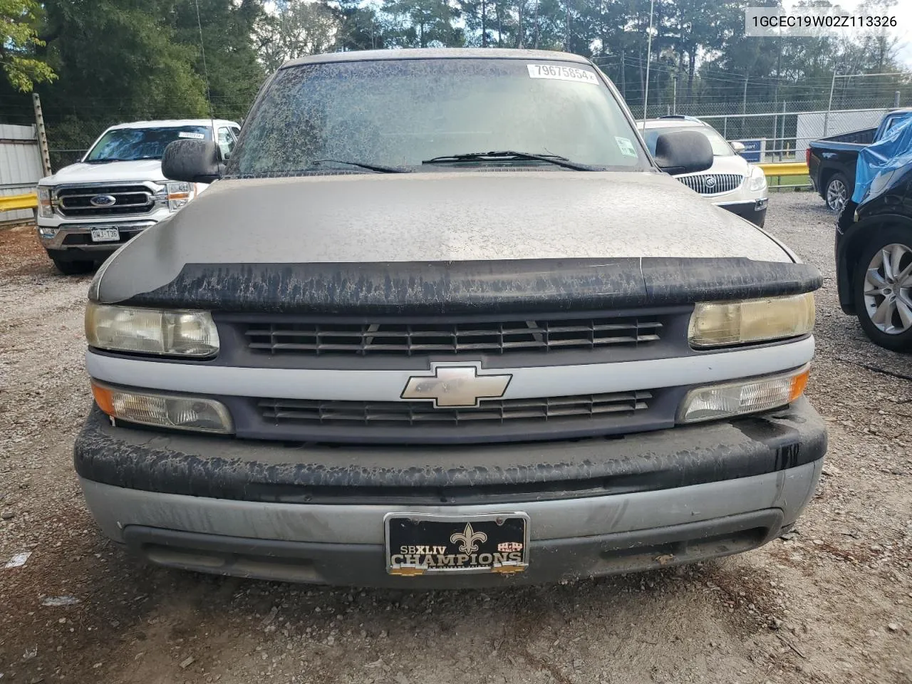 2002 Chevrolet Silverado C1500 VIN: 1GCEC19W02Z113326 Lot: 79675854