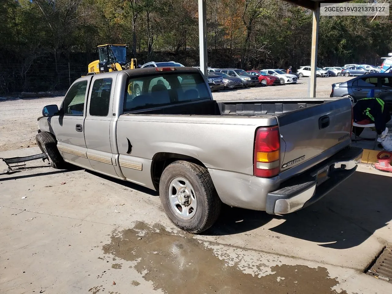 2002 Chevrolet Silverado C1500 VIN: 2GCEC19V321378127 Lot: 80034214