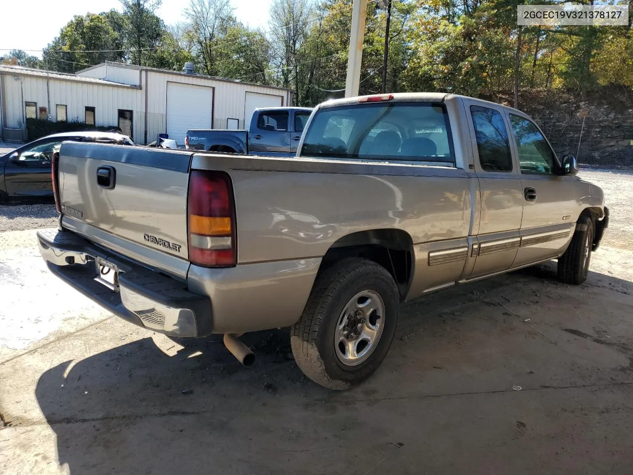 2002 Chevrolet Silverado C1500 VIN: 2GCEC19V321378127 Lot: 80034214