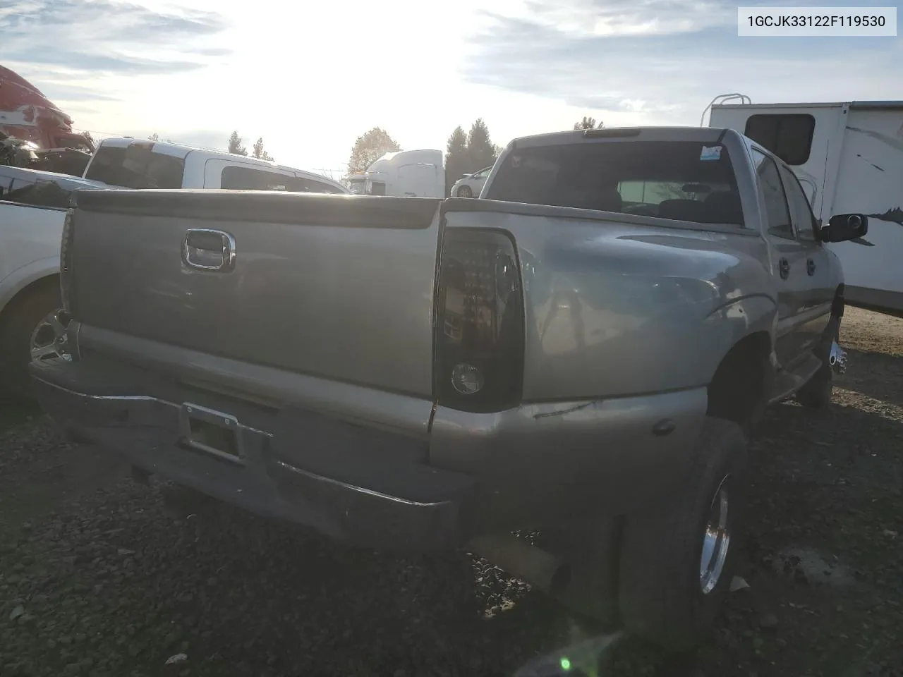 2002 Chevrolet Silverado K3500 VIN: 1GCJK33122F119530 Lot: 80089344