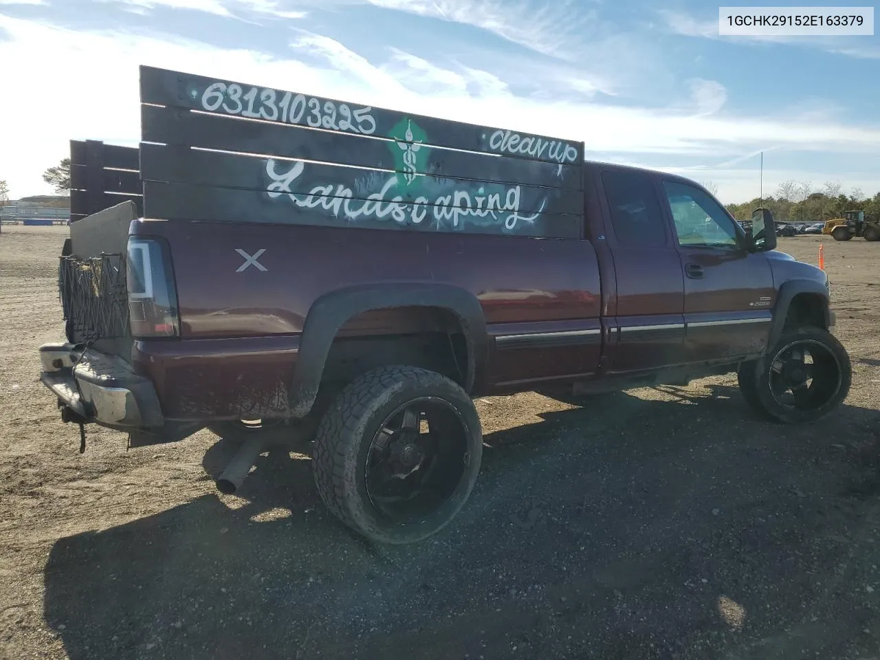 2002 Chevrolet Silverado K2500 Heavy Duty VIN: 1GCHK29152E163379 Lot: 80648704