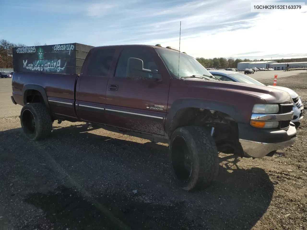 2002 Chevrolet Silverado K2500 Heavy Duty VIN: 1GCHK29152E163379 Lot: 80648704