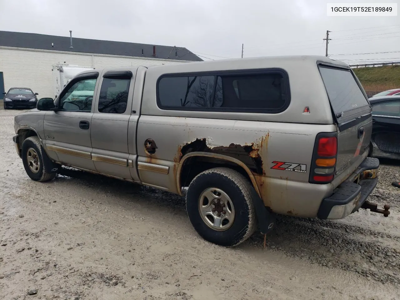 2002 Chevrolet Silverado K1500 VIN: 1GCEK19T52E189849 Lot: 80772384