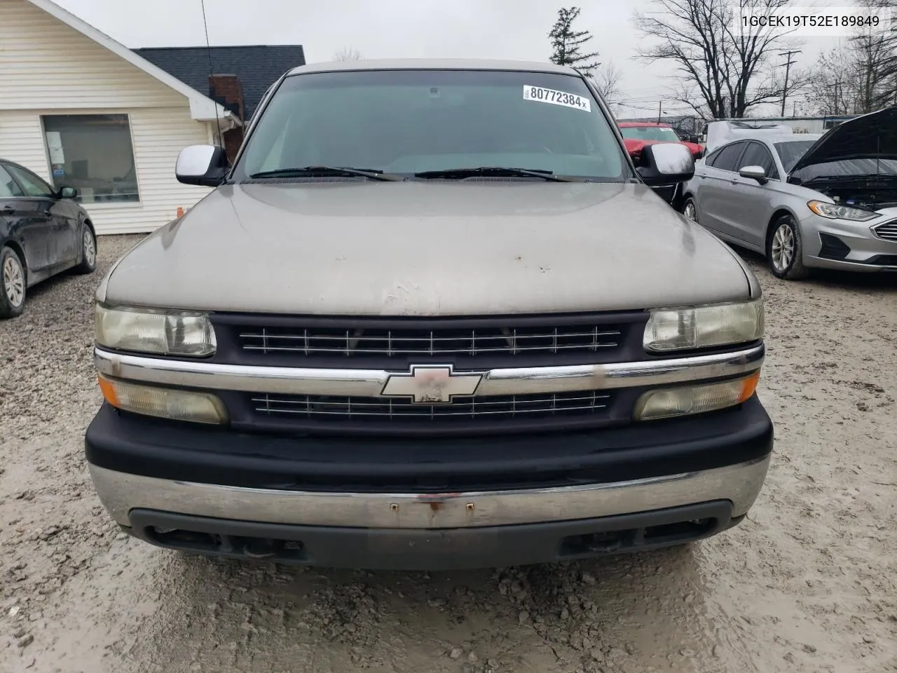 2002 Chevrolet Silverado K1500 VIN: 1GCEK19T52E189849 Lot: 80772384