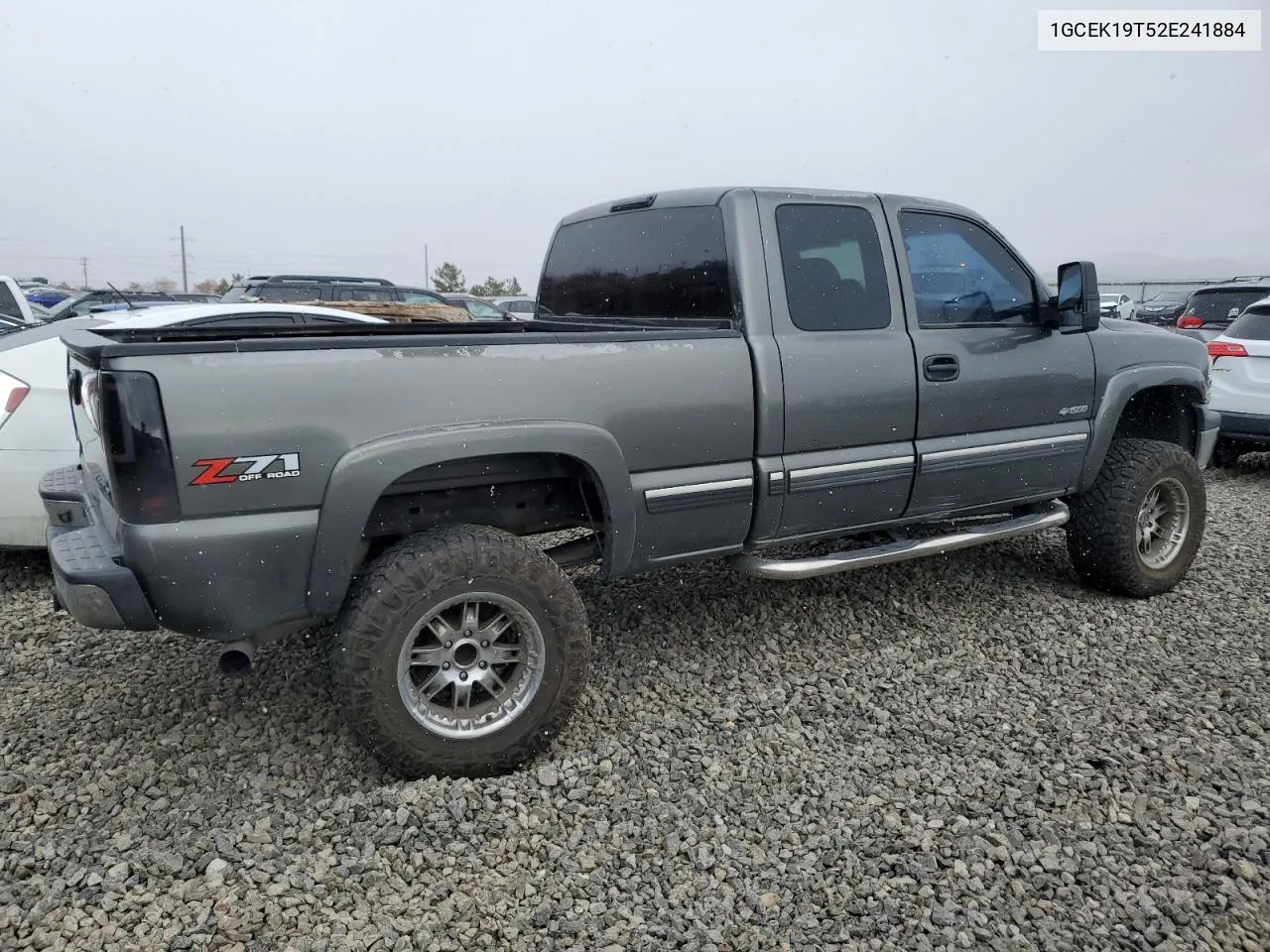 2002 Chevrolet Silverado K1500 VIN: 1GCEK19T52E241884 Lot: 82913013