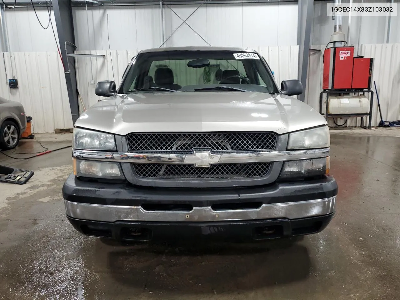 2003 Chevrolet Silverado C1500 VIN: 1GCEC14X83Z103032 Lot: 49083974