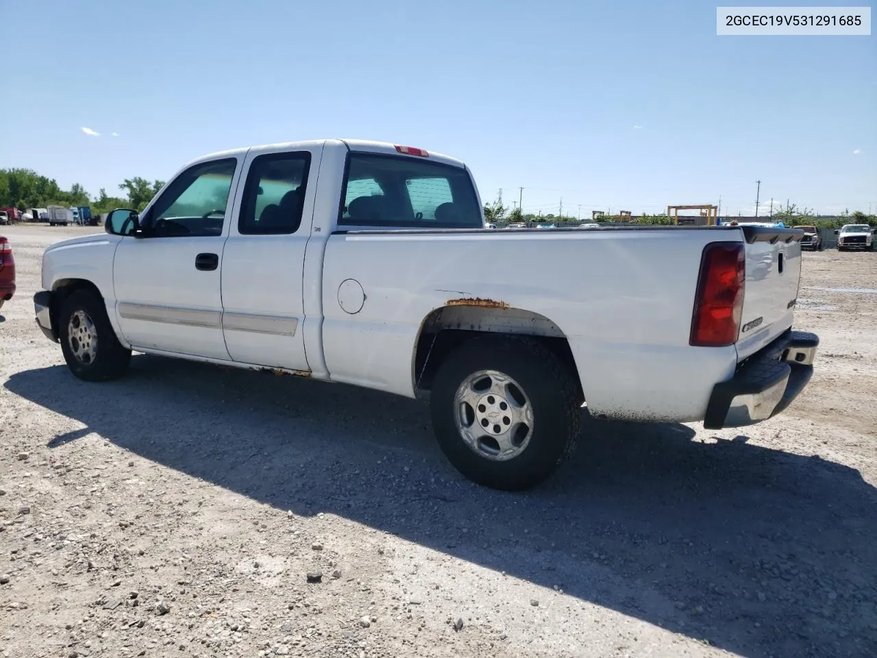 2003 Chevrolet Silverado C1500 VIN: 2GCEC19V531291685 Lot: 52970864