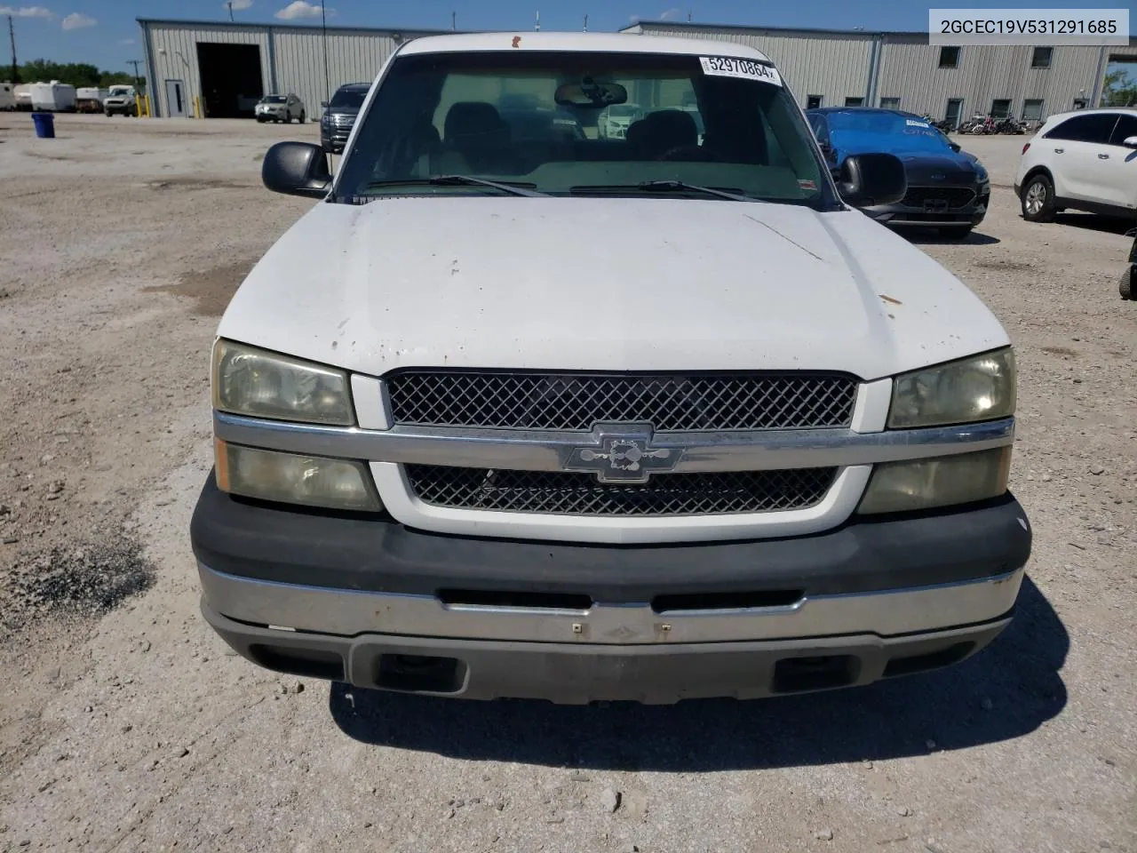 2003 Chevrolet Silverado C1500 VIN: 2GCEC19V531291685 Lot: 52970864