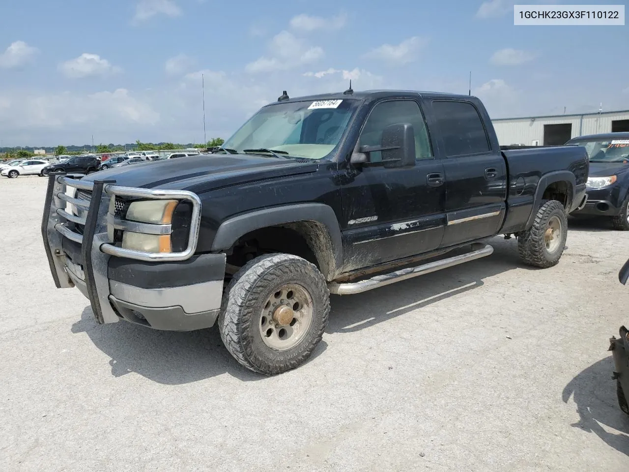 2003 Chevrolet Silverado K2500 Heavy Duty VIN: 1GCHK23GX3F110122 Lot: 56057164