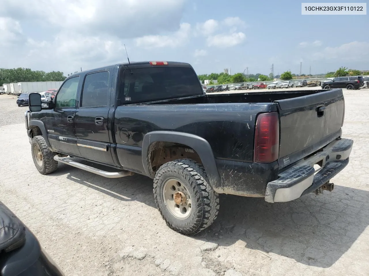 2003 Chevrolet Silverado K2500 Heavy Duty VIN: 1GCHK23GX3F110122 Lot: 56057164