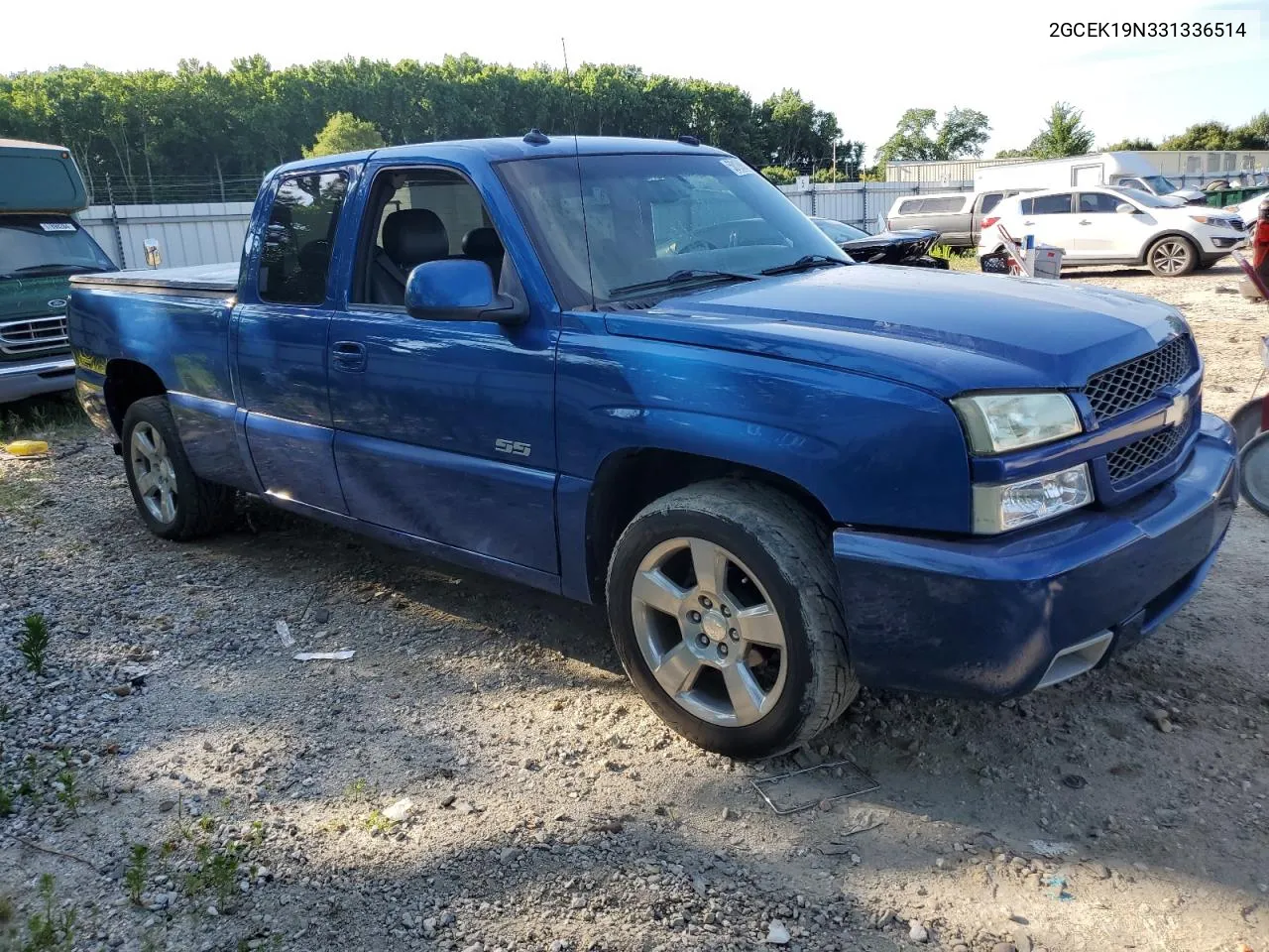 2GCEK19N331336514 2003 Chevrolet Silverado K1500