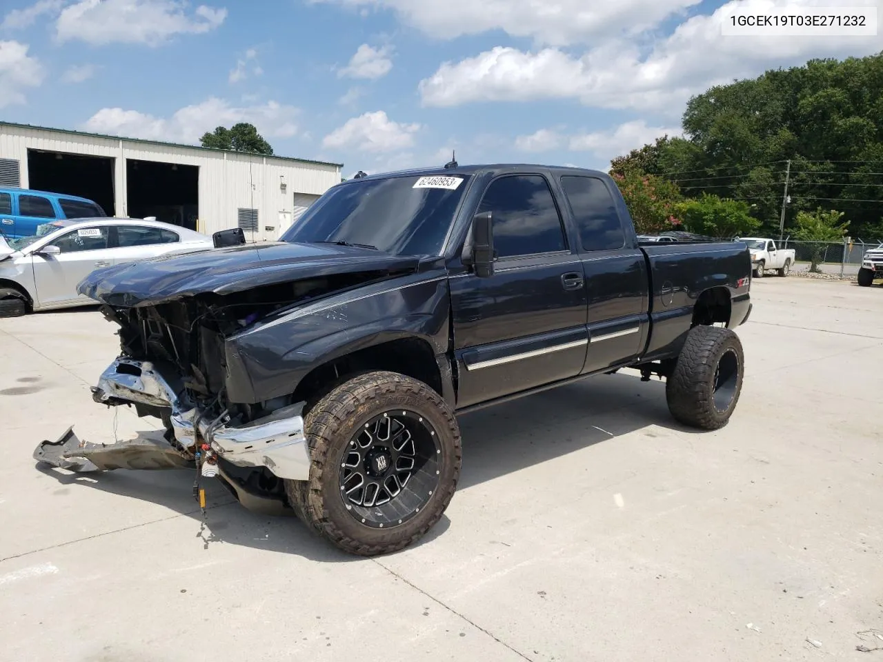 2003 Chevrolet Silverado K1500 VIN: 1GCEK19T03E271232 Lot: 62460953